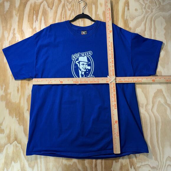 Vintage Y2K Al Capone Chicago mafia gangster 2000s t-shirt - Picture 4 of 4